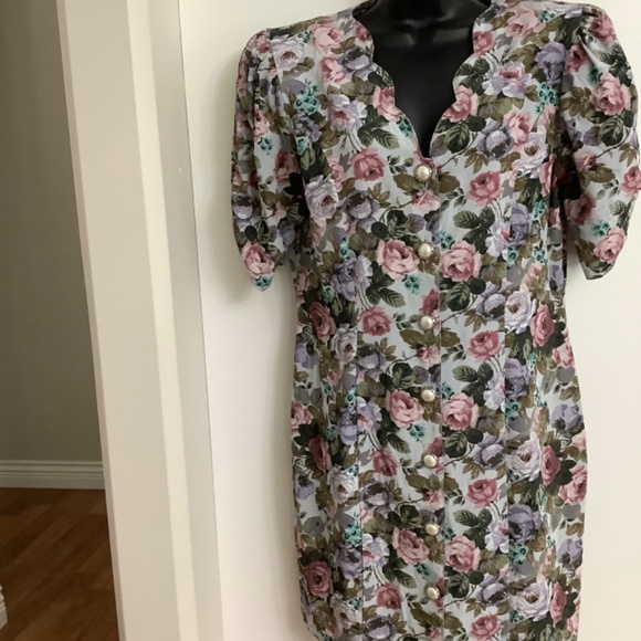 Like new VINTAGE Y2K dress size 14, Large - Picture 3 of 14